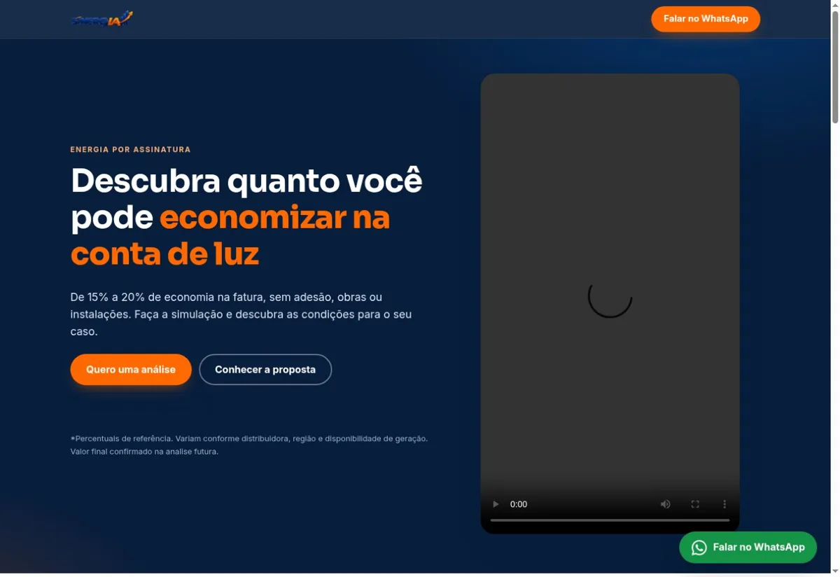 Capa de Sinergia Energia
