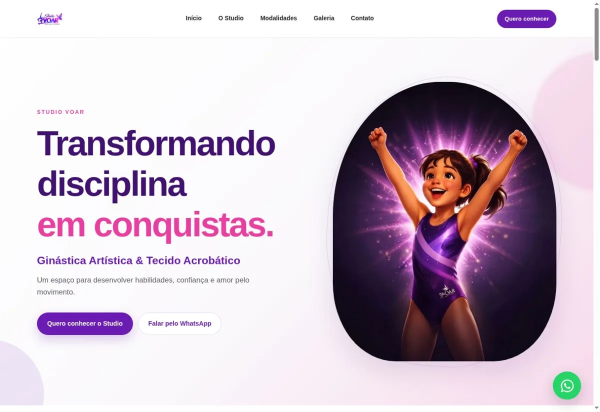 Capa de Studio Voar